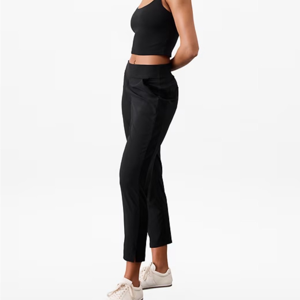 Athleta Black Straight Leg Women's Pants